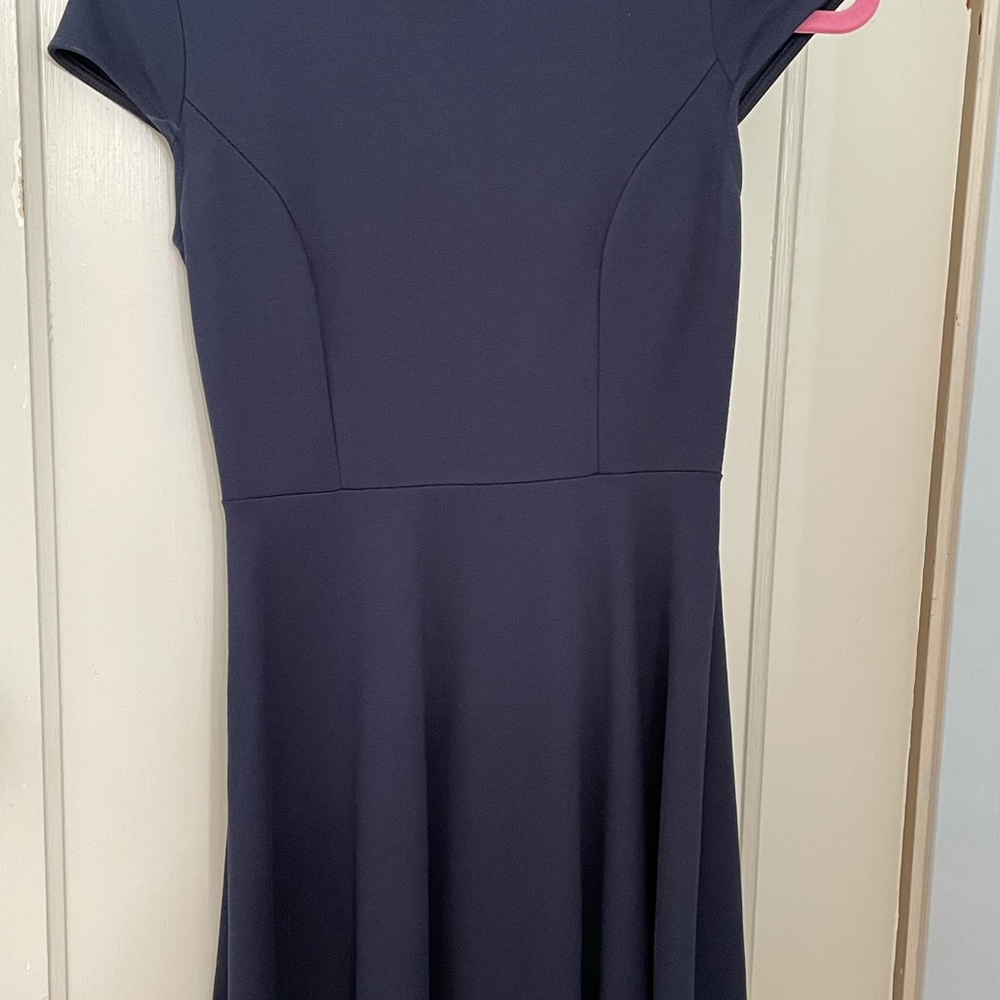NEW Lulus navy blue skater dress - Picture 3 of 7